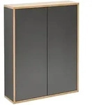 Finn Doppel-h&auml;ngeschrank 60cm - Anthrazit - Fackelmann
