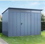 H&ouml;rmann Ecostar Metall-ger&auml;tehaus Elegant Mit Pultdach Typ 3, 313 X 283 Cm,