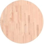 Tischplatte &Oslash;70x1,5 Cm Rund Massivholz Buche Vidaxl