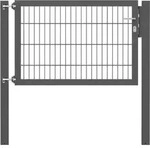 Einzeltor Flexo Plus, Anthrazit Ral 7016, Z.einbet.bxh1250x800mm, Pf1500/80x80mm -