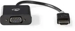 Nedis Ccbw34900at02 Vga Zu Hdmi Adapter Anthrazit