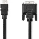 Hdmi Kabel Hdmi Stecker Dvi D 241 Pin Male 1080p Vernickelt 200 M Gerade Pvc Schwarz