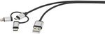 Renkforce Usb-kabel Usb 2.0 Usb-a Stecker, Usb-c&reg; Stecker, Usb-micro-b...