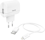Hama - Usb Ladeger&auml;t 12 W 1x Usb-a, 1x Apple Lightning Wei&szlig; Innenbereich