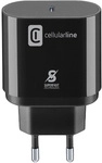 Cellularline Super Fast Charger Pd 25w Usb-c Ladeger&auml;t