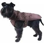 Fashion Dog - Hundemantel Mit Kunstpelz-futter - Braun - 39 Cm