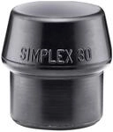 Simplex-einsatz, Gummikomposition, Schwarz D=30 Mm 3202.030
