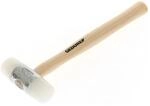 Nylonhammer Mit Holzgriff, Lederhammer, &Oslash; 35 Mm, Hammer Mit Eschenstiel, Werkzeug,