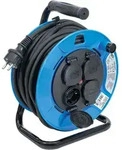 Bgs Technic - Kabeltrommel 25 M 3 X 1,5 Mm2 4 Steckdosen Mit Verschlusskappe Ip 44