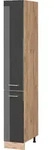 Vicco - Apothekerschrank R-line, Anthrazit Hochglanz, 30 Cm