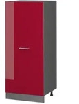 Vicco - Hochschrank R-line, Bordeaux Hochglanz, 60 Cm