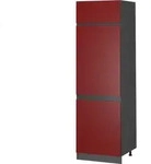 Vicco - K&uuml;hlumbauschrank R-line, Rot, 60 Cm J-shape