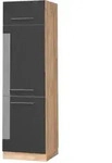 Vicco - K&uuml;hlumbauschrank Fame-line, Anthrazit Hochglanz, 60 Cm