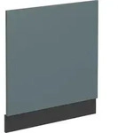 K&uuml;chenm&ouml;bel R-line, Blau-grau, 60 Cm Ohne Arbeitsplatte Vicco