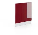 Frontblende Fame-line, Bordeaux Hochglanz, 60 Cm Ohne Arbeitsplatte Vicco