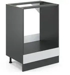 Vicco - Herdumbauschrank R-line, Wei&szlig; Landhaus, 60 Cm Ohne Arbeitsplatte