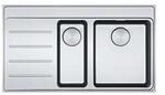 Franke Einbausp&uuml;le Mythos Myx 251 A Edelstahl, Becken Rechts