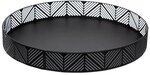 Dekoratives Tablett, K&uuml;che, Schwarz, &Oslash; 30 Cm - Secret De Gourmet