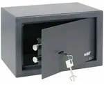 Hmf - M&ouml;beltresor Doppelbartschloss, Safe, 31 X 20 X 20 Cm, Anthrazit, 49200-11