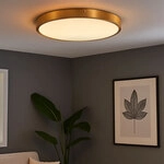 Led Deckenleuchte Deckenlampe Wohnzimmerlampe Esszimmerleuchte Rund, Metall...