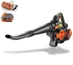 40 Volt 2in1 Akku-laubbl&auml;ser/-sauge Set, Leistungsstarker Laubh&auml;cksler, Inkl.