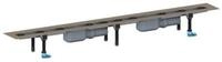 Dallmer - Duschrinne Ceraline Plan F 1500mm, Dn 50 Bauh&ouml;he 90mm,