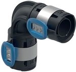 Flowfit Bogen 90 Grad, Au&szlig;endurchmesser 20mm - Geberit