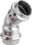 Viega - Temponox Bogen 809874 28 Mm, 45grad, Stahl, Nicht Rostend, Sc-contur