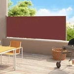 Seitenmarkise Ausziehbar 220x500 Cm Braun Vidaxl