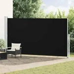 Seitenmarkise Ausziehbar 200x500 Cm Schwarz Vidaxl