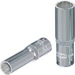 3/8' Chromeplus 12-kant-stecknuss, Lang, 13mm