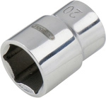 Ks Tools Edelstahl 1/4" 6kant-stecknuss, 13mm