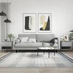Vidaxl - Couchtische 2 Stk. Grau Sonoma 50x46x50 Cm Holzwerkstoff