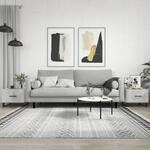 Vidaxl Couchtische 2 Stk. Betongrau 50x50x40 Cm Holzwerkstoff