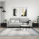 Couchtische 2 Stk. Schwarz 50x50x40 Cm Holzwerkstoff - Vidaxl