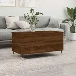 Vidaxl - Couchtisch Braun Eichen-optik 90x44,5x45 Cm Holzwerkstoff