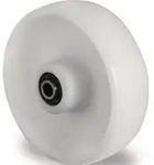 Ersatzrad Rad-&oslash; 150 Mm Tragf&auml;higkeit 300 Kg Polyamid Wei&szlig; Achs-&oslash; 20 Mm