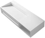 Wandwaschbecken Bernstein Twg62 Mineralguss Wei&szlig; Matt 100cm