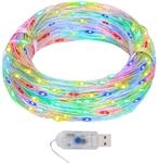 Led-lichterdraht 40 M 400 Led Mehrfarbig 8 Funktionen Vidaxl