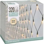 Deko Lichternetz Mit 320 Led - Warm Wei&szlig; - Garten Lichtervorhang 300 X 150 Cm F&uuml;r
