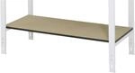 Ablageboden F&uuml;r Arbeitstisch Bxtxh 1390x795xs 22 Mm - Rau