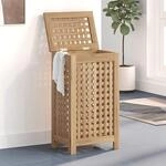 W&auml;schebeh&auml;lter 35x25x60 Cm Massivholz Teak Vidaxl