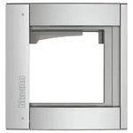 Bticino - Abdeckrahmen + Modultr&auml;ger 1 Modul, T&uuml;rstation Sfera Aluminium 350211
