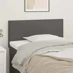 Kopfteil Grau 80x5x78/88 Cm Kunstleder Vidaxl