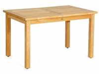 Gartentisch Winchester ausziehbar 120/165x75 cm Teakholz Old Teak Tisch Esstisch -