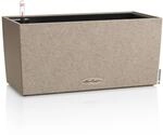 Lechuza&reg; Blumenkasten Balconera Stone 40 Sandbeige All-in-one