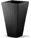 Markenartikel - Deuba&reg; Blumentopf 70cm 59 Liter Wetterfest Bruchfest Kunststoff