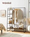 Vasagle Porte-manteau Sur Pieds, Meuble Chaussure Entr&eacute;e, Vestiaire, Avec 5
