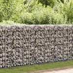 Vidaxl - Gabionenwand Mit Abdeckung Verzinkter Stahl 300&times;50&times;100 Cm
