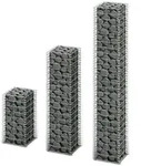 Vidaxl - Gabionen-set 3-tlg. Verzinkter Draht